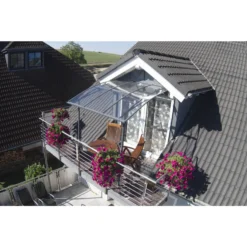 Palram - Canopia Canopy Vega 2000 Grey Clear -Westland Garden Deals Store 12806781 1724833199610652