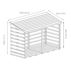Mercia Double Log Store 18 Mercia Double Log Store -Westland Garden Deals Store 12806821 5215028837739206