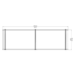 Palram - Canopia Canopy Neo 2700 Grey Twinwall -Westland Garden Deals Store 12807332 8704832955207471