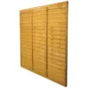 Forest Larchlap Lap 0.9m Fence Panel - Pack Of 3