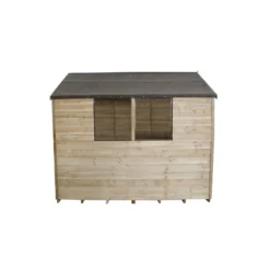 8x6ft Forest Natural Timber Overlap Apex Pressure Treated Wooden Shed 14 8x6ft Forest Natural Timber Overlap Apex Pressure Treated Wooden Shed -Westland Garden Deals Store 12810904 8644845600339951