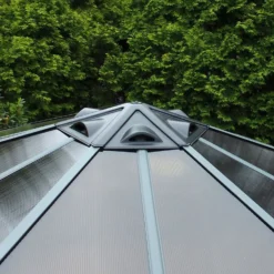 Palram - Canopia Monaco Hexagonal Garden Gazebo Grey -Westland Garden Deals Store 12810973 1374924173003792