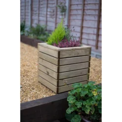 Forest Garden Wooden Linear Square Planter 7 Forest Garden Wooden Linear Square Planter -Westland Garden Deals Store 12812751 1384833220936671
