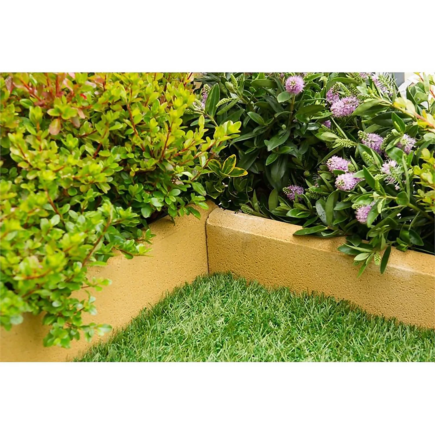 Stylish Stone Round Top Edging 600mm - Gold (Full Pack) 1 Stylish Stone Round Top Edging 600mm - Gold (Full Pack)