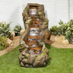 Stylish Fountains Bustling Waters Including LED Lights -Westland Garden Deals Store 12814089 1844957312425579