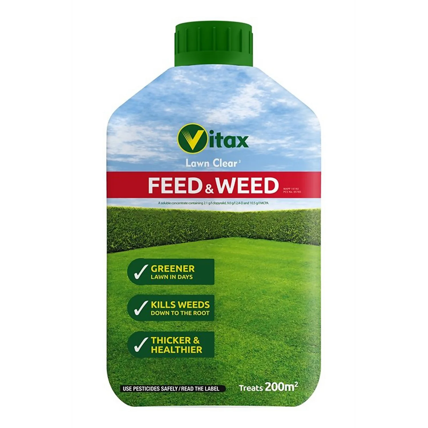Vitax Green Up Feed And Weed 1L - 200m² 1 Vitax Green Up Feed And Weed 1L - 200m²