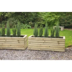 Forest Garden Wooden Linear Long Planter -Westland Garden Deals Store 12814335 4764832957719956
