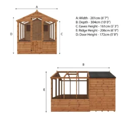 Mercia 10 X 6ft Traditional Apex Greenhouse Combi 19 Mercia 10 X 6ft Traditional Apex Greenhouse Combi -Westland Garden Deals Store 12820079 6895028839901969