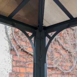 Palram - Canopia Martinique 5000 Garden Gazebo Grey Bronze -Westland Garden Deals Store 12821926 7324924164955974