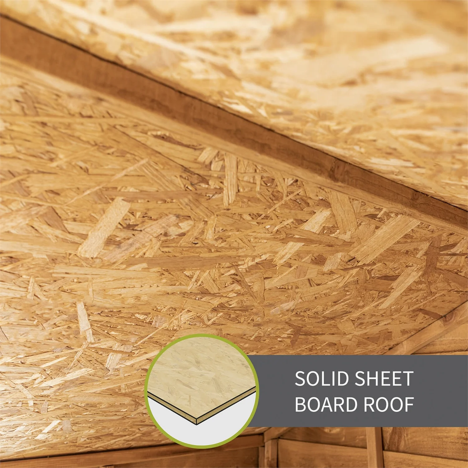 Mercia 12 X 8ft Overlap Apex Windowless Shed 6 Mercia 12 X 8ft Overlap Apex Windowless Shed - Image 6