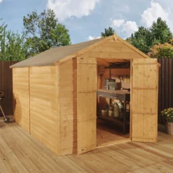 Mercia 12 X 8ft Overlap Apex Windowless Shed 11 Mercia 12 X 8ft Overlap Apex Windowless Shed -Westland Garden Deals Store 12822437 4654833224288388