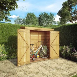 Mercia 6 X 2ft 6in Overlap Pent Storage Shed - Incl. Installation 11 Mercia 6 X 2ft 6in Overlap Pent Storage Shed - Incl. Installation -Westland Garden Deals Store 12825552 1124989186635964