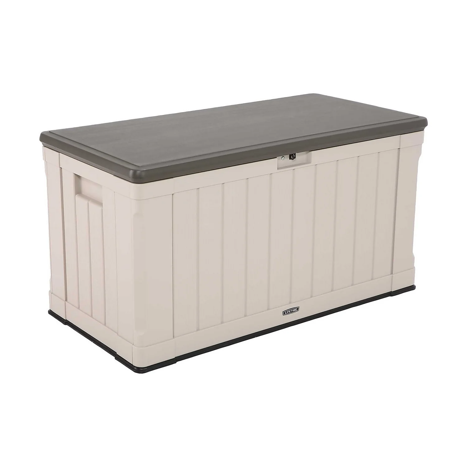 Lifetime Outdoor Plastic Garden Storage Box - 439 Litres 1 Lifetime Outdoor Plastic Garden Storage Box - 439 Litres