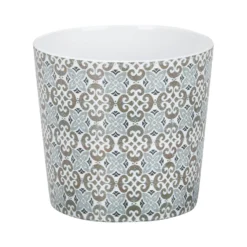 Malaga Ceramic Cover Pot - 15cm