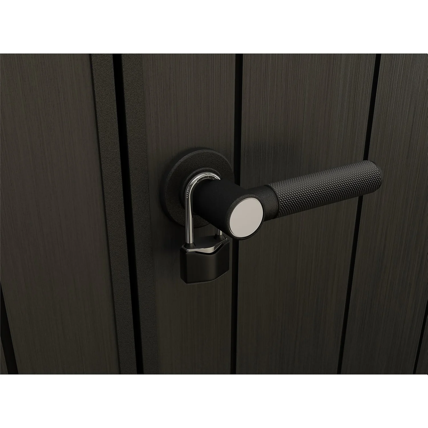 Keter Newton 7.5 X 11ft Outdoor Plastic Garden Storage Shed - Brown 5 Keter Newton 7.5 X 11ft Outdoor Plastic Garden Storage Shed - Brown - Image 5