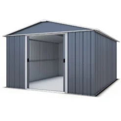 Yardmaster 10x13ft Metal Apex Shed -Westland Garden Deals Store 12834202 1945040005905509