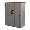 Lifetime 1500L Rough Cut Vertical Storage Cabinet