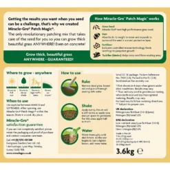 Miracle-Gro Patch Magic Grass Seed, Feed & Coir - 48 Patch Bag -Westland Garden Deals Store 12841642 1984927305549663