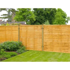 Forest Lap Fence Panel - 6x3ft