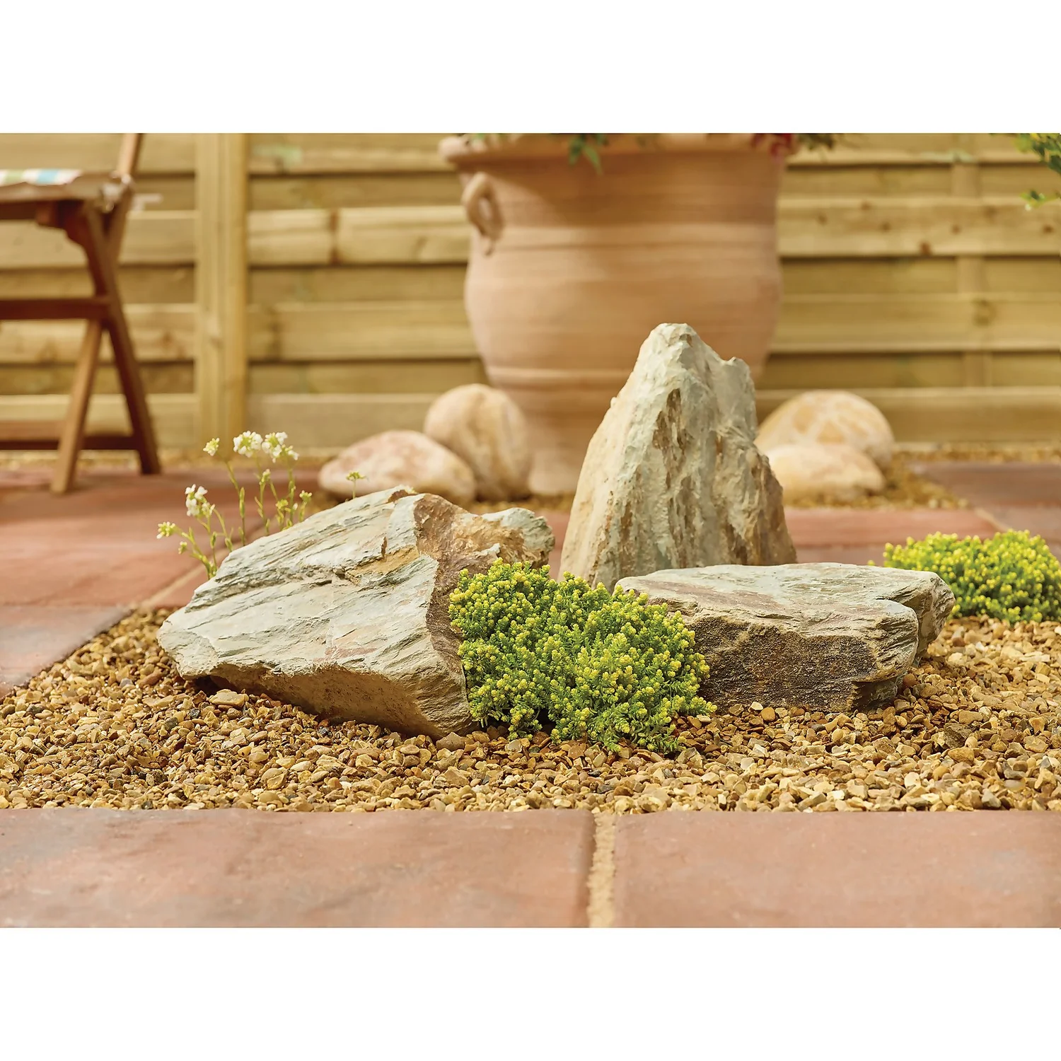 Stylish Stone Rustic Slate Rockery 2 Stylish Stone Rustic Slate Rockery - Image 2