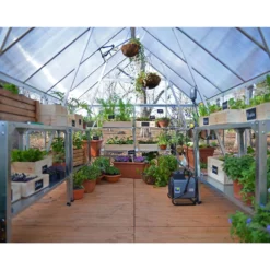 Palram Canopia Hybrid 6 X 4ft Silver Greenhouse -Westland Garden Deals Store 12877508 4194861123937232