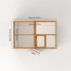Country Living Kelham 4 X 6ft Traditional Greenhouse Painted + Installation - Thorpe Towers -Westland Garden Deals Store 12881656 1354843881569415