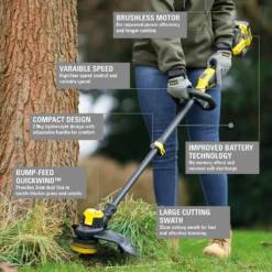 STANLEY FATMAX V20 18V Cordless 33Cm String Trimmer With Brushless Motor (Sfmcstb933M-Gb) -Westland Garden Deals Store 12882302 2035052745693845