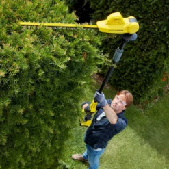 STANLEY FATMAX V20 18V Cordless Pole Hedge Trimmer 45cm (Sfmcph845M1-Gb) -Westland Garden Deals Store 12882305 7554843590275526