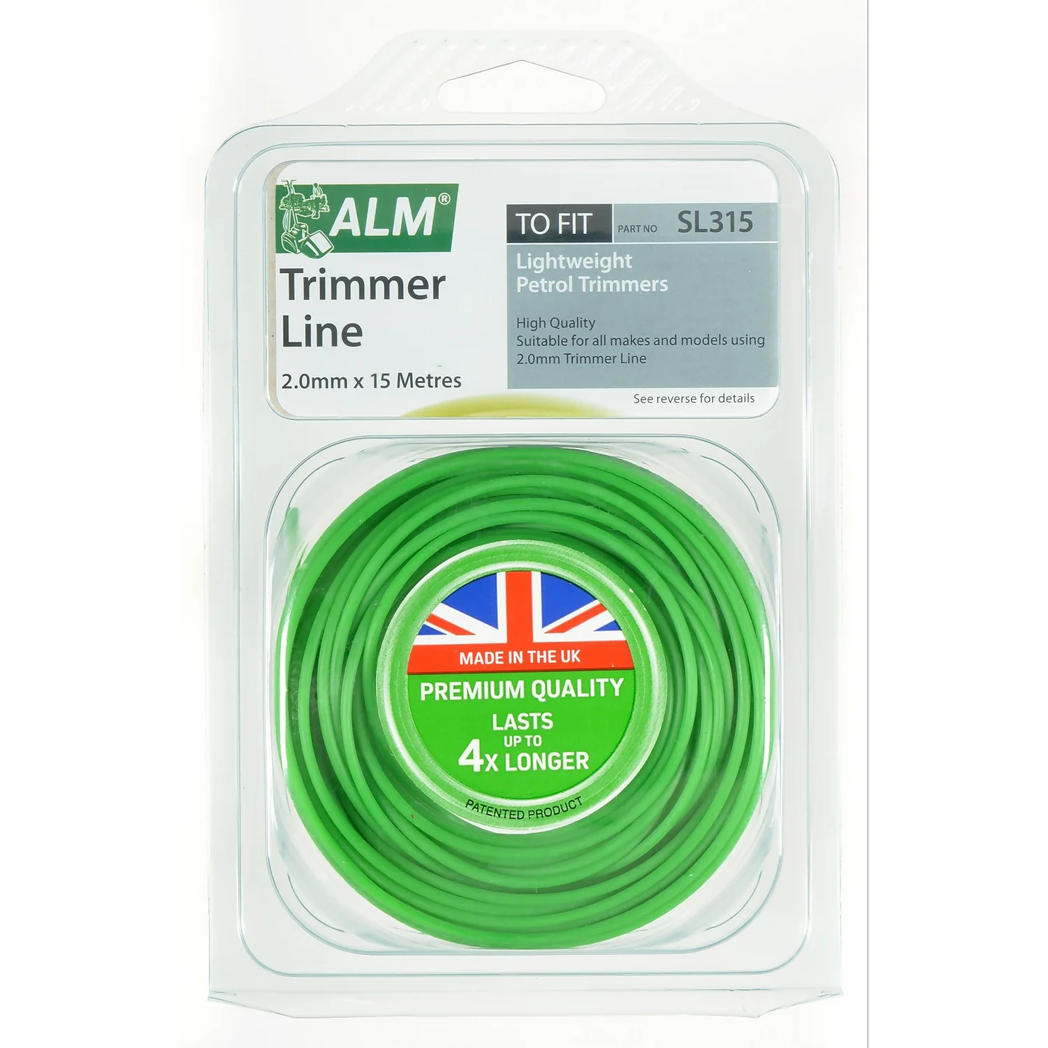ALM Grass Trimmer Line 2.0mm X 15m 1 ALM Grass Trimmer Line 2.0mm X 15m