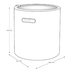 Keter Cool Stool Outdoor Ice Cooler Table 39L - Graphite 13 Keter Cool Stool Outdoor Ice Cooler Table 39L - Graphite -Westland Garden Deals Store 12884590 6574864304895723