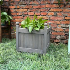Homebase Medium Wooden Planter Grey -Westland Garden Deals Store 12885225 1235013038298744