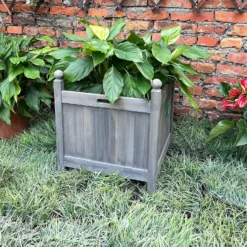 Homebase Large Wooden Planter Grey 6 Homebase Large Wooden Planter Grey -Westland Garden Deals Store 12885228 8495013038311650