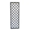 1.8m X 60cm Wooden Trellis Panel - Grey
