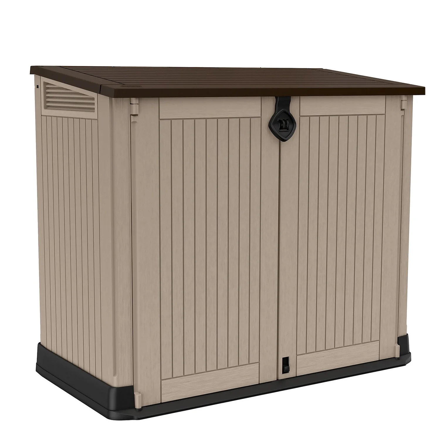 Keter Store It Out Midi Outdoor Garden Storage Shed 880L - Beige/Brown 1 Keter Store It Out Midi Outdoor Garden Storage Shed 880L - Beige/Brown