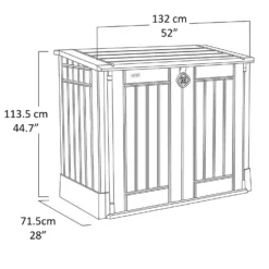 Keter Store It Out Midi Outdoor Garden Storage Shed 880L - Beige/Brown 18 Keter Store It Out Midi Outdoor Garden Storage Shed 880L - Beige/Brown -Westland Garden Deals Store 12885761 1744898752660647