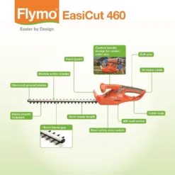 Flymo Easicut 460 Electric Hedge Trimmer - 45cm 11 Flymo Easicut 460 Electric Hedge Trimmer - 45cm -Westland Garden Deals Store 12885913 5754843593157071