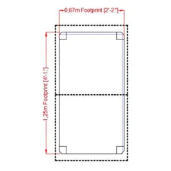 Shire Forget Me Not Arbour - 4x2ft -Westland Garden Deals Store 12887178 1264849862130852
