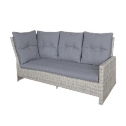 Mortimer Grey Rattan Garden Corner Sofa Set -Westland Garden Deals Store 12887790 3255047776533844
