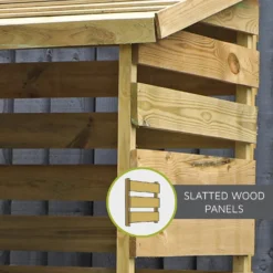 Mercia (Installation Included) Double Log Store -Westland Garden Deals Store 12888117 8195011214847864