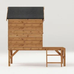 Mercia 4 X 7ft Snug Wooden Playhouse With Tower -Westland Garden Deals Store 12888282 1264874979631878