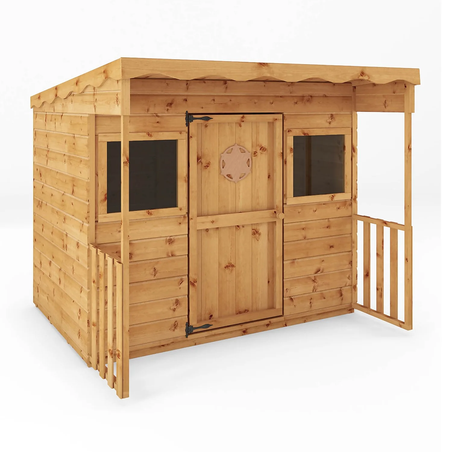 Mercia 5'9ft X 5'8ft Pent Style Wooden Playhouse - Installation Included 1 Mercia 5'9ft X 5'8ft Pent Style Wooden Playhouse - Installation Included
