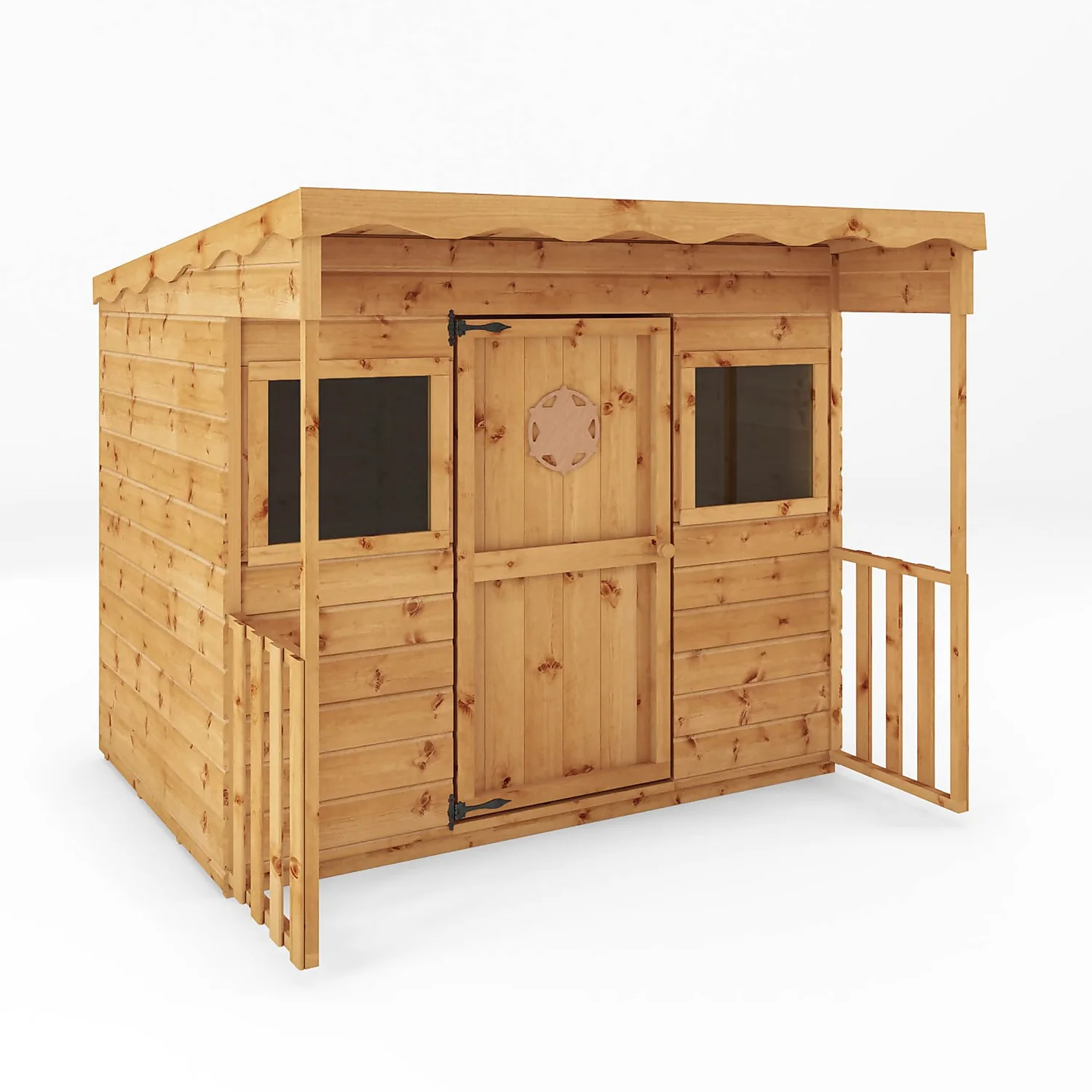 Mercia 5'9ft X 5'8ft Pent Style Wooden Playhouse 1 Mercia 5'9ft X 5'8ft Pent Style Wooden Playhouse