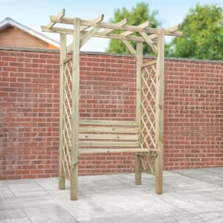 Mercia Pergola Seated Arbour -Westland Garden Deals Store 12888303 1074884721422783