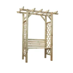 Mercia Pergola Seated Arbour -Westland Garden Deals Store 12888303 8914884721466673