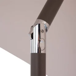 None 2.7m Crank & Tilt Parasol Natural - Dia. 38mm -Westland Garden Deals Store 12888565 2044843674514035