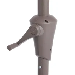 None 2.7m Crank & Tilt Parasol Natural - Dia. 38mm -Westland Garden Deals Store 12888565 5874843674545775