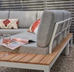 Spirit Metal Garden Corner Sofa Set - Grey 13 Spirit Metal Garden Corner Sofa Set - Grey -Westland Garden Deals Store 12889918 1174869216203745