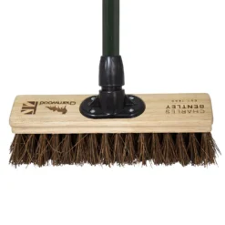 Charles Bentley Charnwood Bassine Wooden Garden Broom - 300mm -Westland Garden Deals Store 12890894 1654915831672224