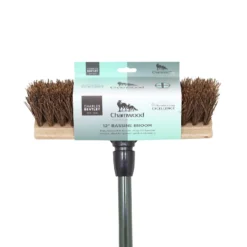 Charles Bentley Charnwood Bassine Wooden Garden Broom - 300mm -Westland Garden Deals Store 12890894 2054915831703787