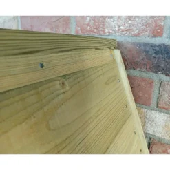 Shire Large Triangular Log Store Tongue And Groove -Westland Garden Deals Store 13082827 1604862456419008